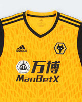 Vintage 2000's Adidas Wolverhampton Wanders Home Football Shirt - S