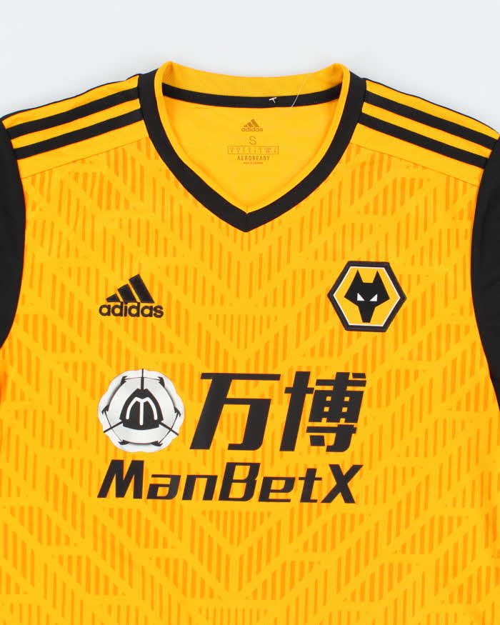 Vintage 2000's Adidas Wolverhampton Wanders Home Football Shirt - S