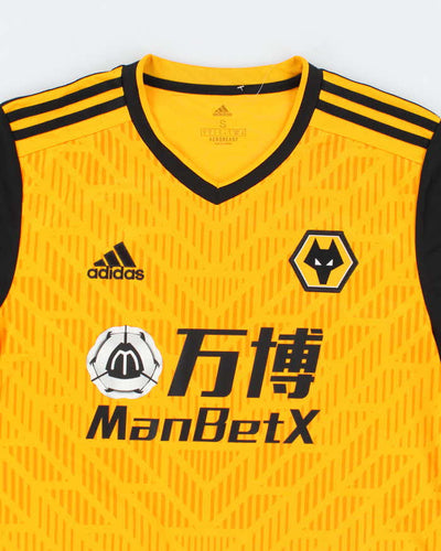 Vintage 2000's Adidas Wolverhampton Wanders Home Football Shirt - S