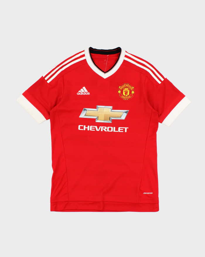 Vintage Adidas Manchester United Home Football Shirt - S