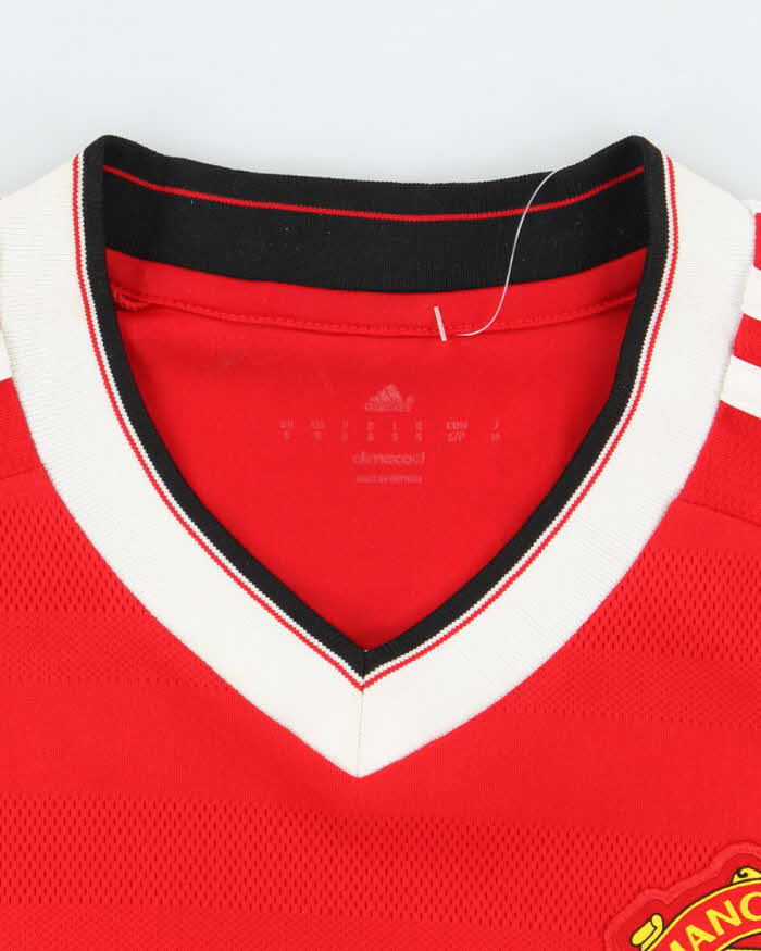 Vintage Adidas Manchester United Home Football Shirt - S