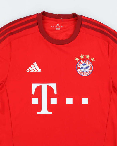 Vintage 2000's Adidas Bayern Munchen Home Football Shirt - S