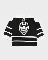 Vintage 2000's Devil Graphic Oversized Hockey Jersey - M