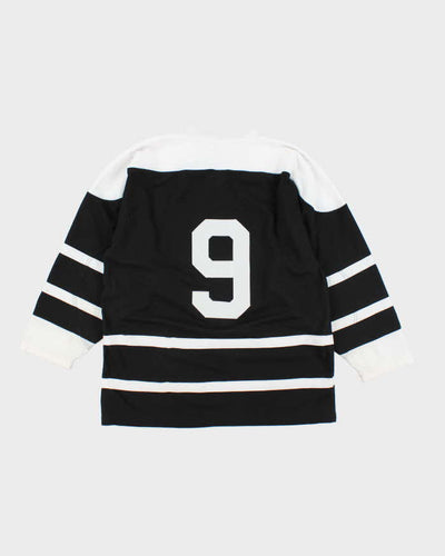 Vintage 2000's Devil Graphic Oversized Hockey Jersey - M