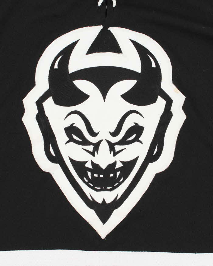 Vintage 2000's Devil Graphic Oversized Hockey Jersey - M