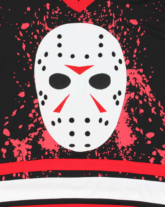 Vintage Jason Voorhees Oversized Hockey Jersey - L
