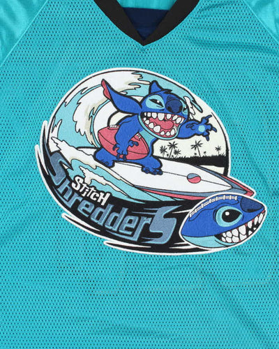 Vintage Disney Stitch Shredders Oversized Football Jersey - XL