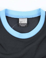 Vintage 2000's Nike Centre Striped Long-sleeved Sports Shirt - L