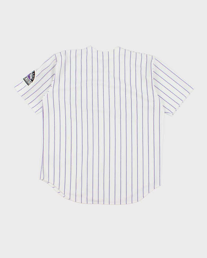 Vintage 90's CCM Colorado Rockies MLB Baseball Jersey - L