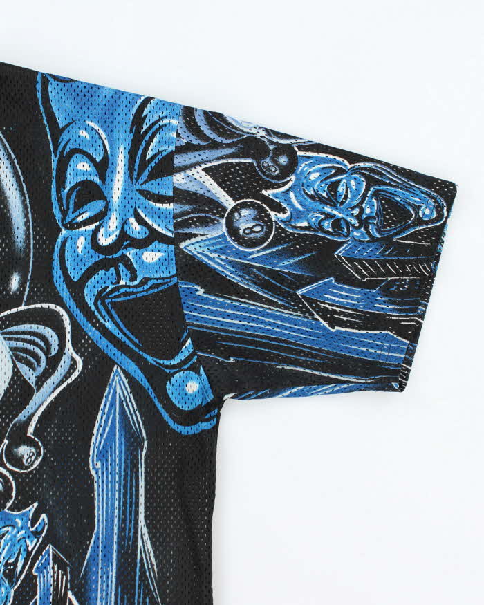 Vintage Y2K Joker All Over Print Button Up Jersey - XL