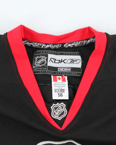 Vintage Chicago Blackhawks Skull Emblem Hockey Jersey - XL