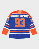 Vintage Reebok Edmonton Oilers NHL Hockey Jersey - XL
