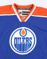 Vintage Reebok Edmonton Oilers NHL Hockey Jersey - XL
