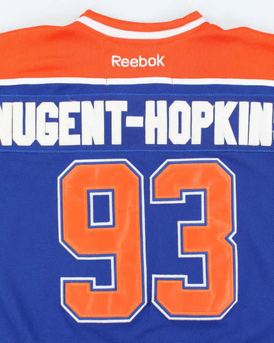 Vintage Reebok Edmonton Oilers NHL Hockey Jersey - XL
