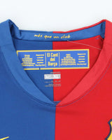 Vintage Nike 08/09 Barcelona Home Football Shirt - XL