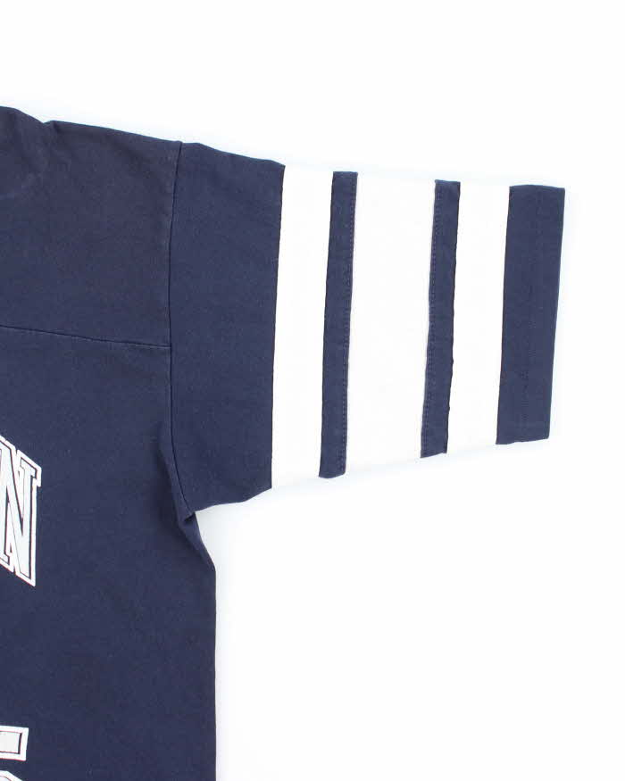 Vintage 90's Georgetown HOYAS 1/4 Sleeve Jersey - XL