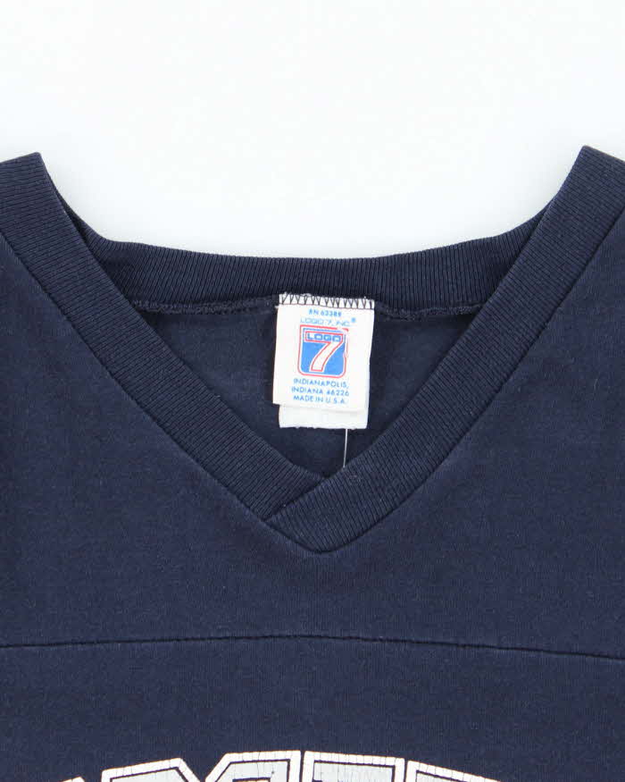 Vintage 90's Georgetown HOYAS 1/4 Sleeve Jersey - XL