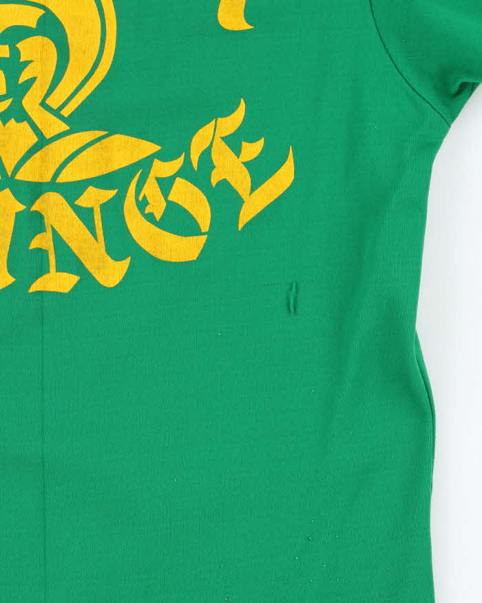 Vintage 80's Trojan Printed American Football Jersey - M