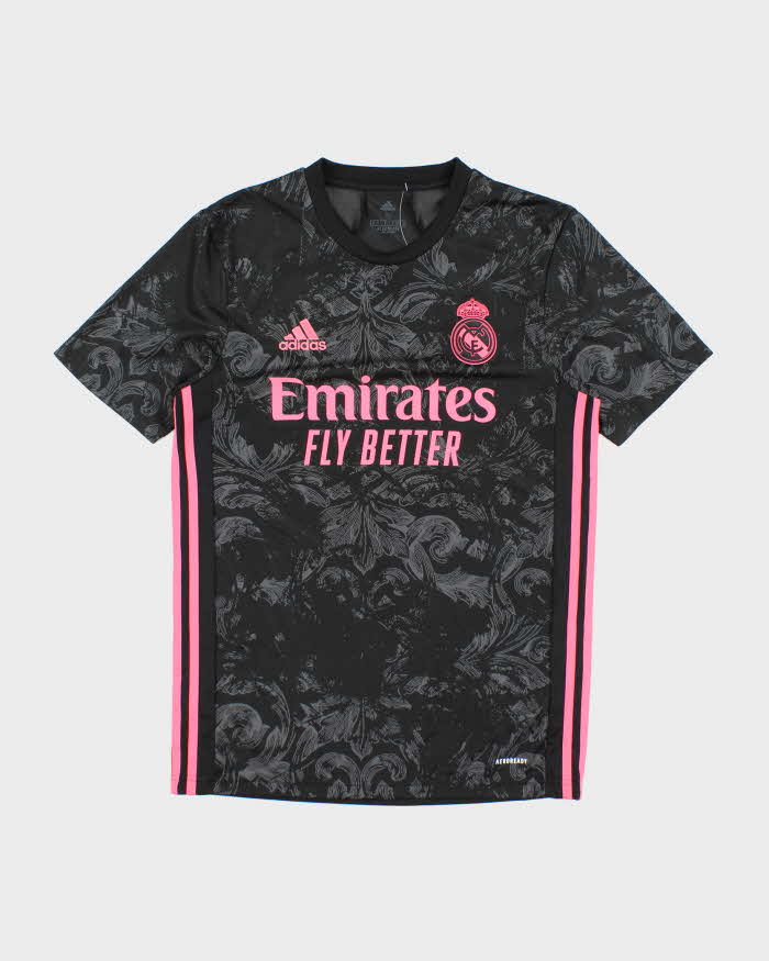 Adidas Real Madrid 2020/21 Third Kit Football Jersey - S