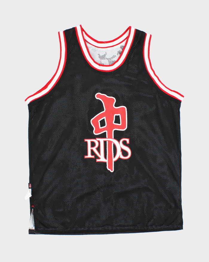 Vintage 2000's Red Dragon Society Oversized Sleeveless Jersey - S