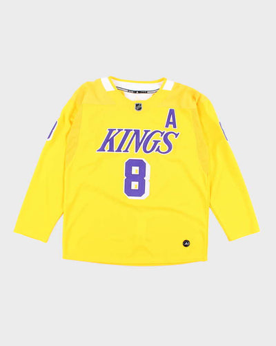 Vintage LA Kings Reverse Colour Retro Hockey Jersey - L