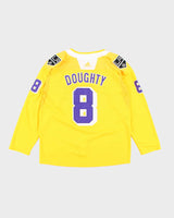 Vintage LA Kings Reverse Colour Retro Hockey Jersey - L
