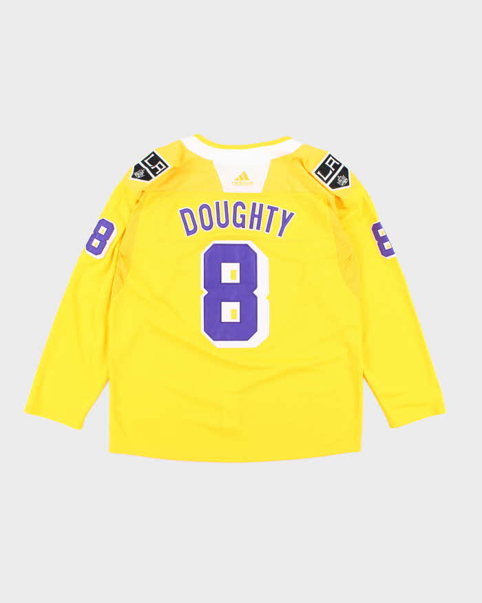 Vintage LA Kings Reverse Colour Retro Hockey Jersey - L