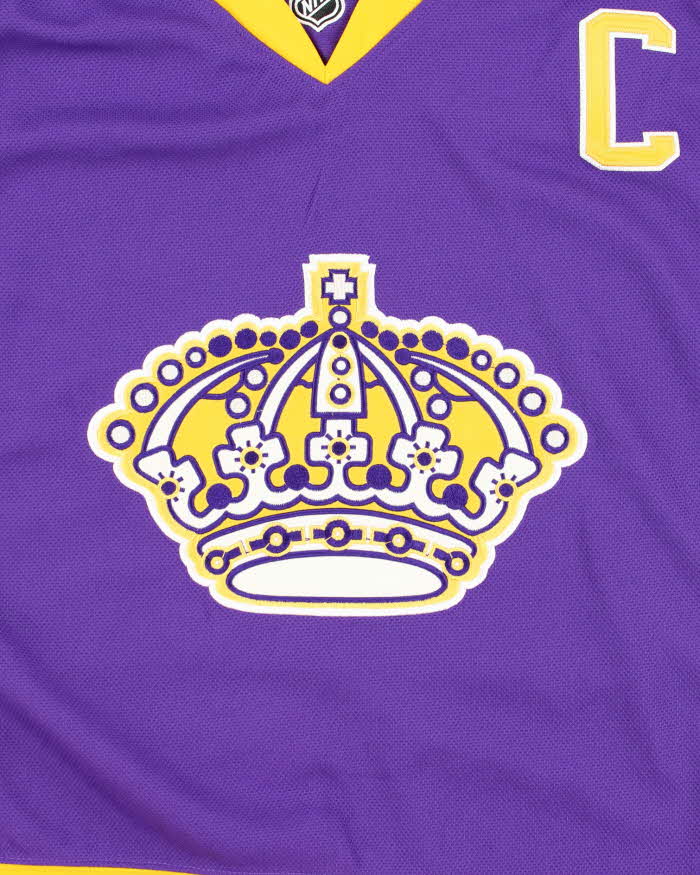 Vintage LA Kings NHL Crown Logo Retro Hockey Jersey - XL