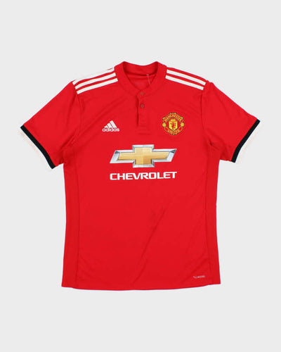 Adidas Manchester United 2017/18 Home Football Shirt - M