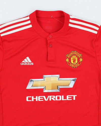 Adidas Manchester United 2017/18 Home Football Shirt - M