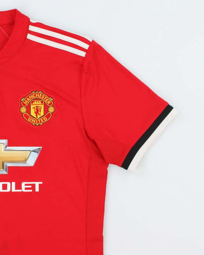 Adidas Manchester United 2017/18 Home Football Shirt - M