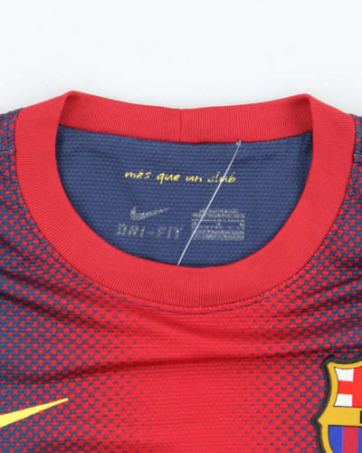 Nike Barcelona 2012/13 Home Football Shirt - M