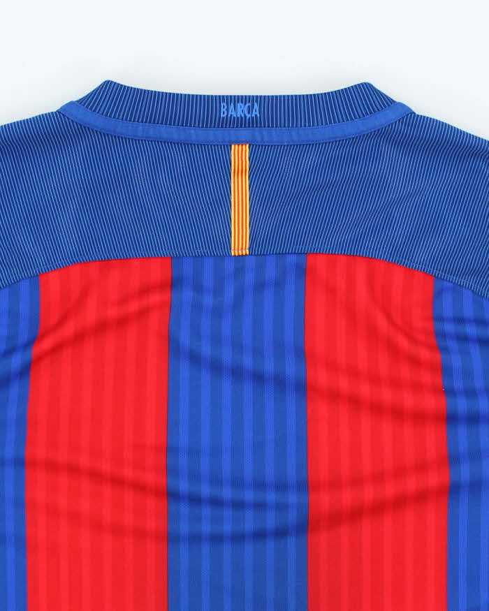 Nike Barcelona 2016/17 Home Football Shirt - L