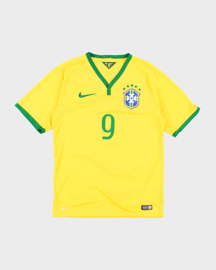 Nike Brazil 2014 International Football Shirt - M