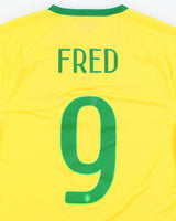 Nike Brazil 2014 International Football Shirt - M