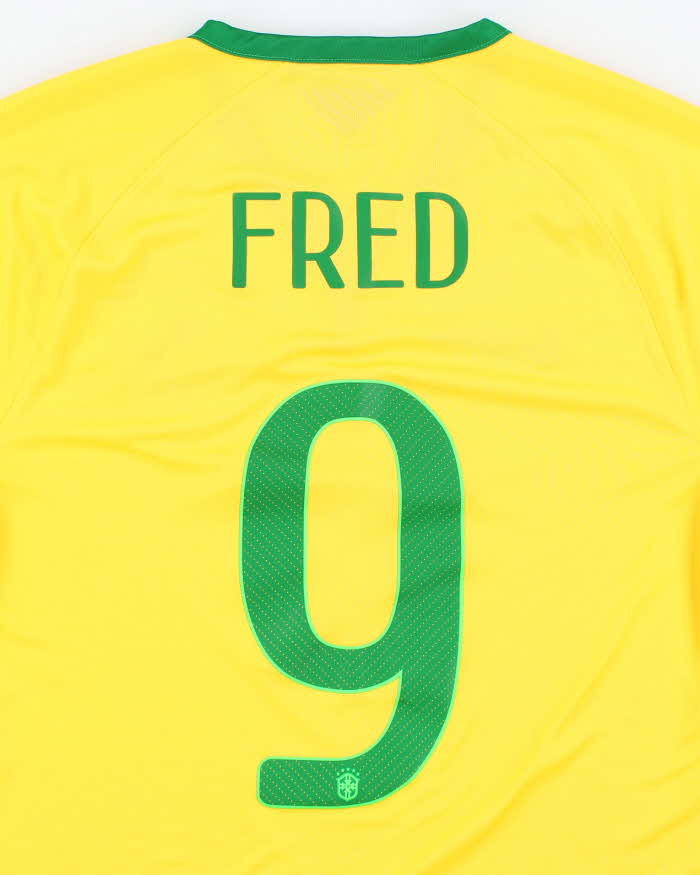 Nike Brazil 2014 International Football Shirt - M