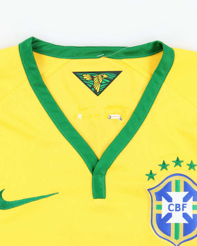 Nike Brazil 2014 International Football Shirt - M