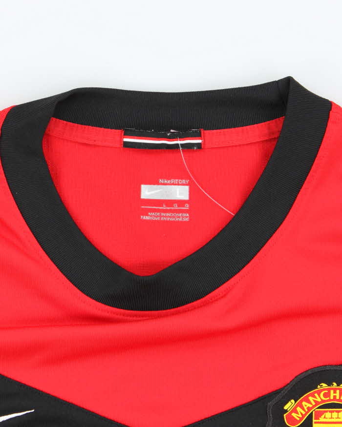 Nike Manchester United 2009/10 Home Football Shirt - L