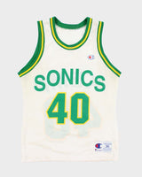 Vintage Champion Seattle Sonic NBA Basketball Jersey - M