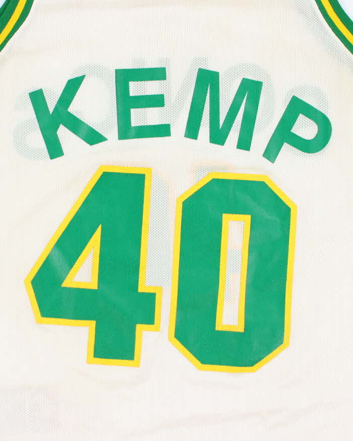 Vintage Champion Seattle Sonic NBA Basketball Jersey - M