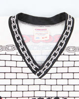 Vintage 90's West Coast Warriors Graphic Printed Hockey Jersey - XL
