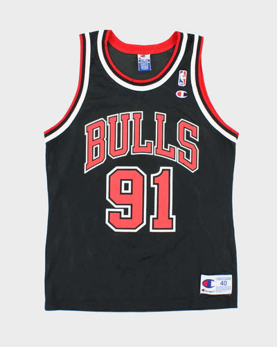 Vintage Champion Chicago Bulls Basketball NBA Jersey - L