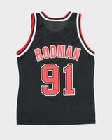 Vintage Champion Chicago Bulls Basketball NBA Jersey - L