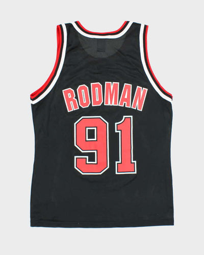 Vintage Champion Chicago Bulls Basketball NBA Jersey - L
