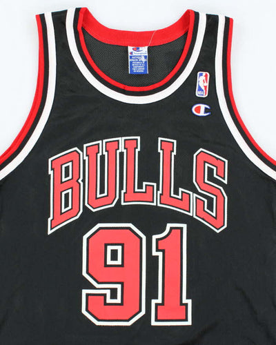 Vintage Champion Chicago Bulls Basketball NBA Jersey - L