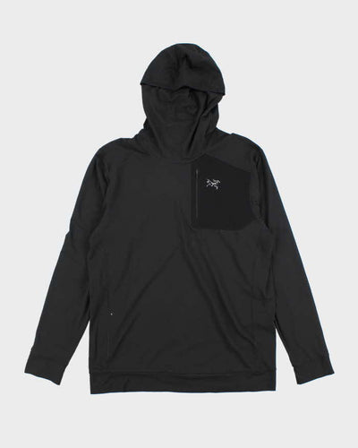 Vintage Arc'teryx Lightweight High Neck Pull Over Hoodie - M
