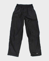 Men's Nike Black Tracksuit Bottoms - M
