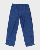 Men's Nike Blue Side Stripe Tracksuit Bottoms - L