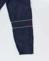 Men's Nike Navy Blue Tracksuit Bottoms - L