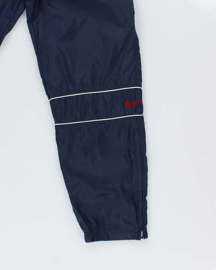Men's Nike Navy Blue Tracksuit Bottoms - L